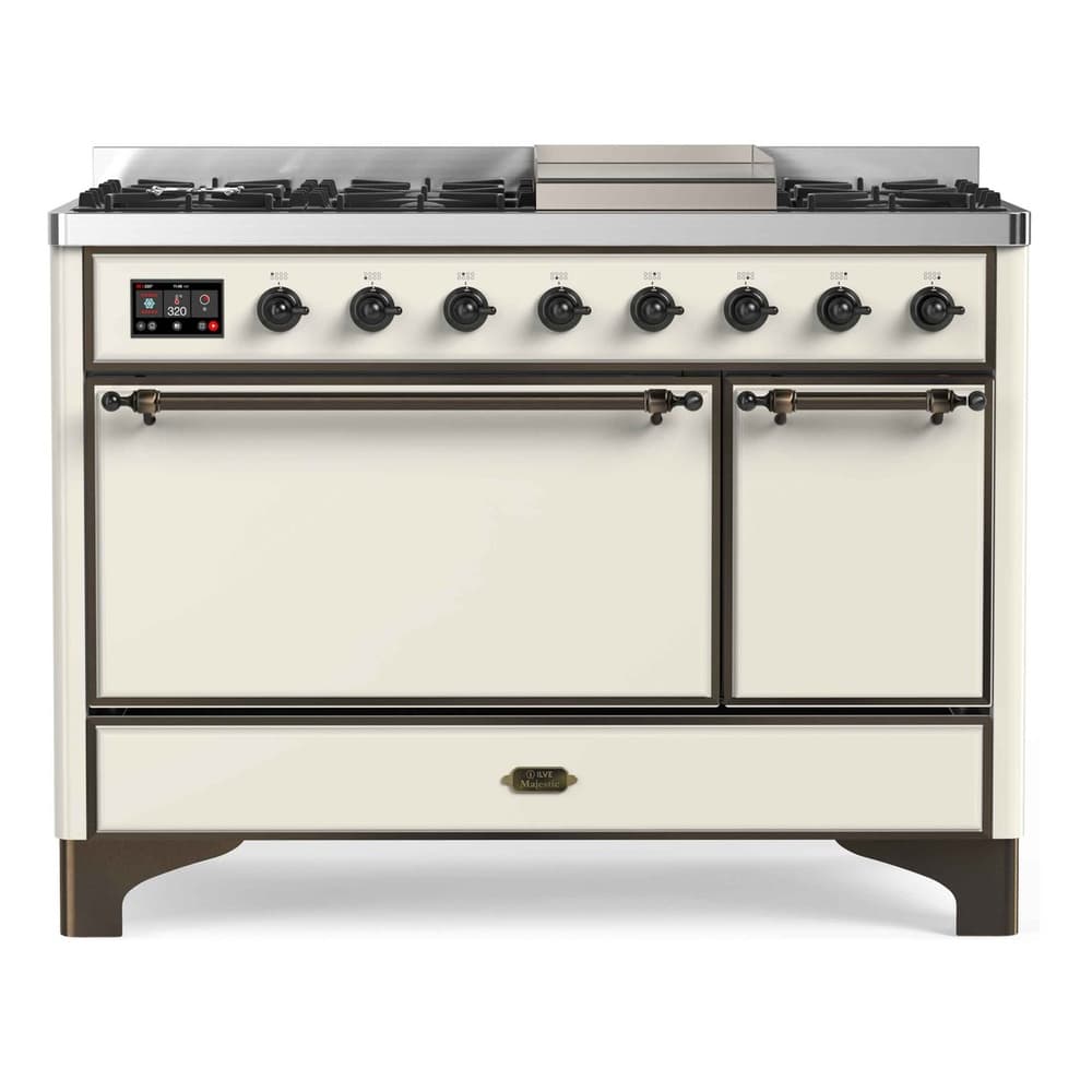 Majestic II Series 48" Dual Fuel Natural Gas Freestanding Range