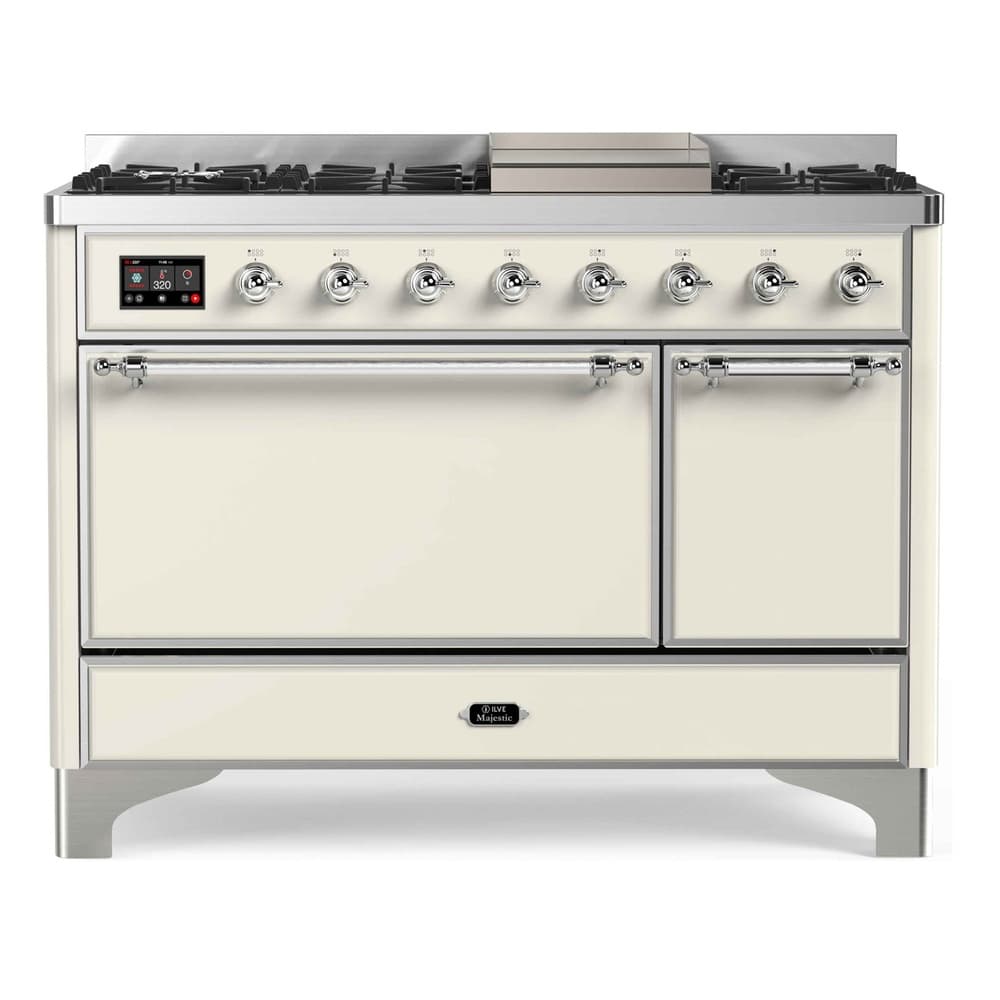 Majestic II Series 48" Dual Fuel Natural Gas Freestanding Range