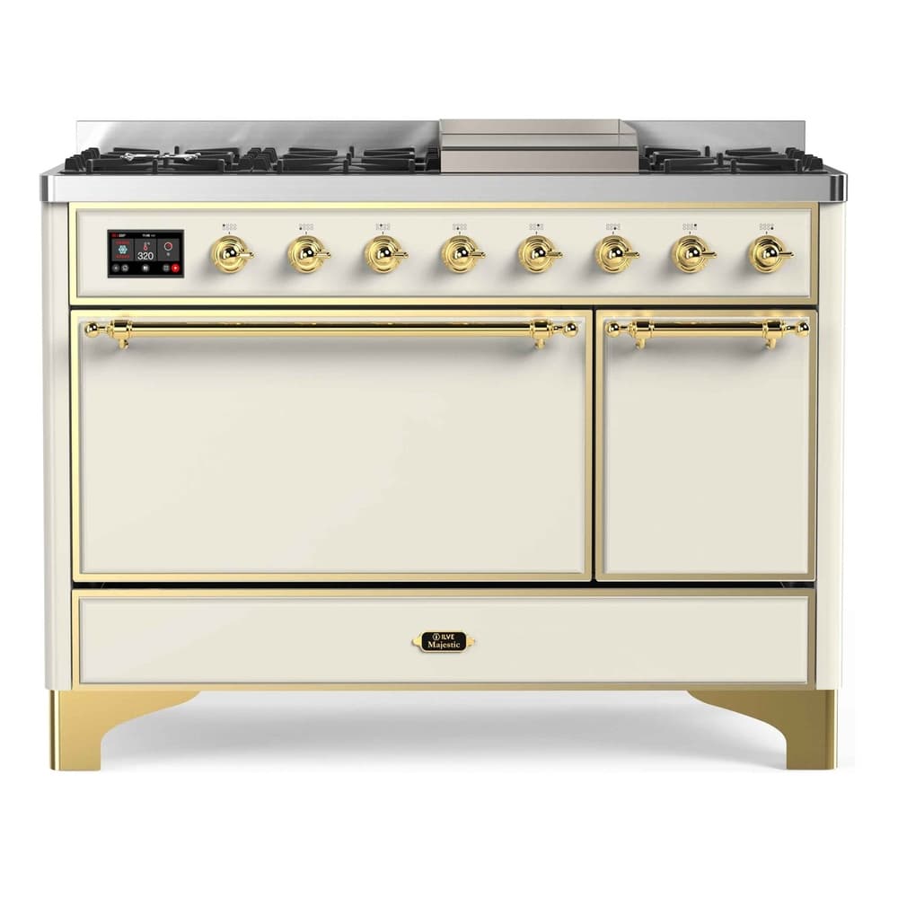 Majestic II Series 48" Dual Fuel Liquid Propane Freestanding Range