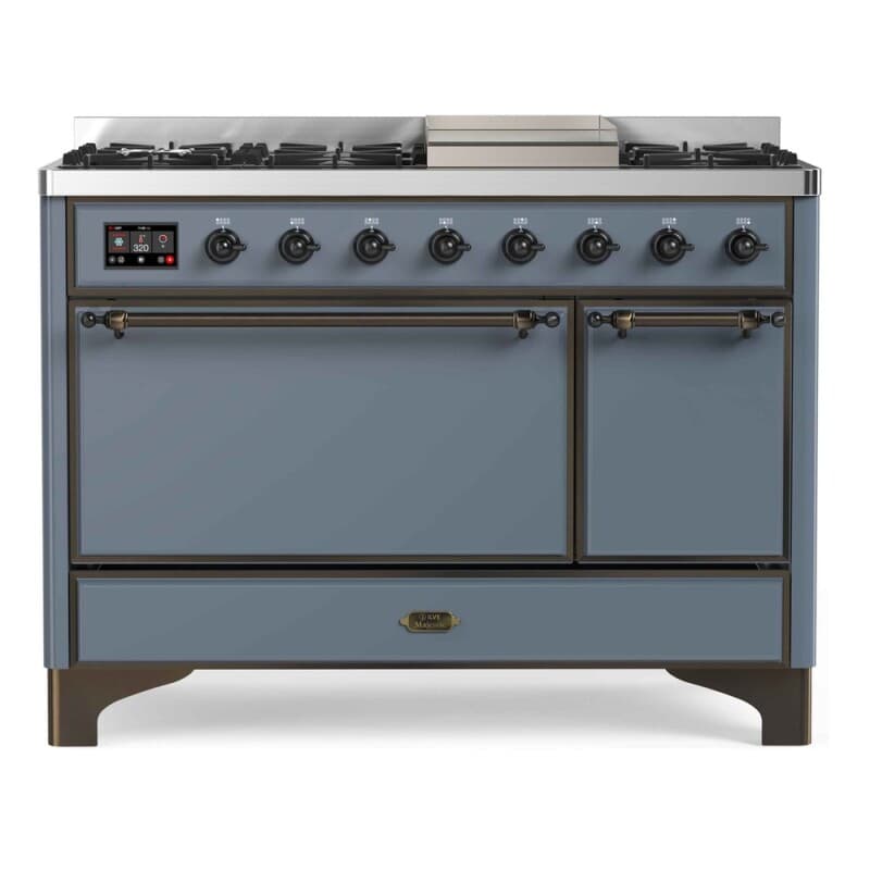 Majestic II Series 48" Dual Fuel Natural Gas Freestanding Range
