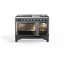 Majestic II Series 48" Dual Fuel Natural Gas Freestanding Range view 3