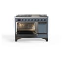 Majestic II Series 48" Dual Fuel Natural Gas Freestanding Range view 4