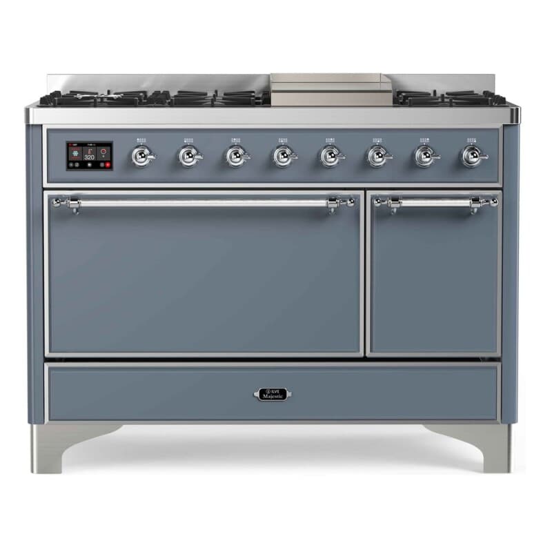 Majestic II Series 48" Dual Fuel Natural Gas Freestanding Range
