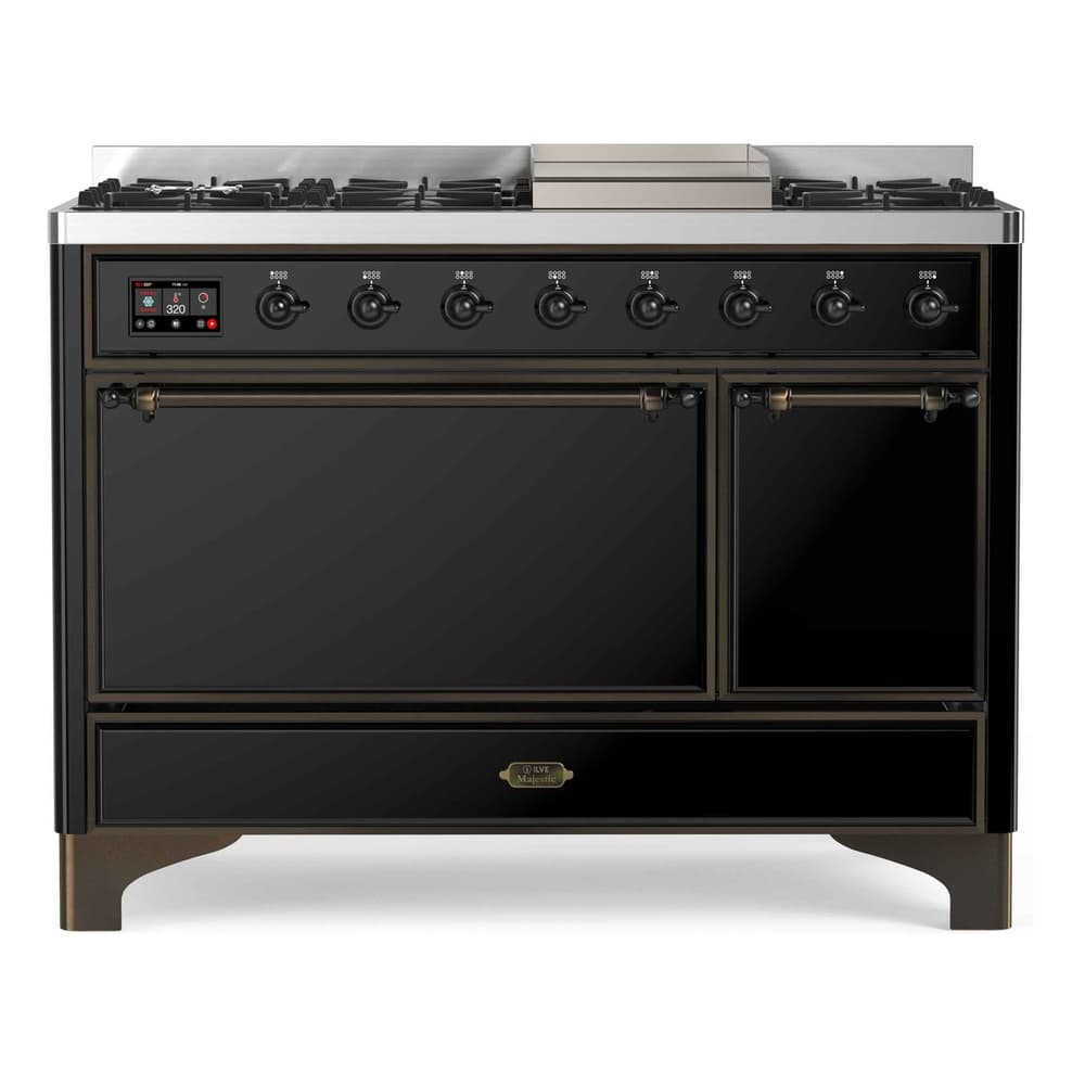 Majestic II Series 48" Dual Fuel Liquid Propane Freestanding Range
