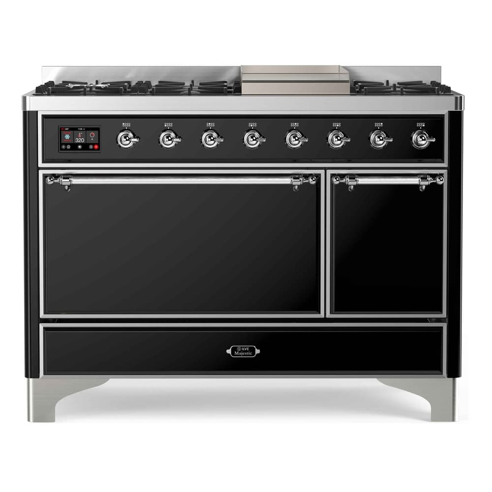 Majestic II Series 48" Dual Fuel Natural Gas Freestanding Range