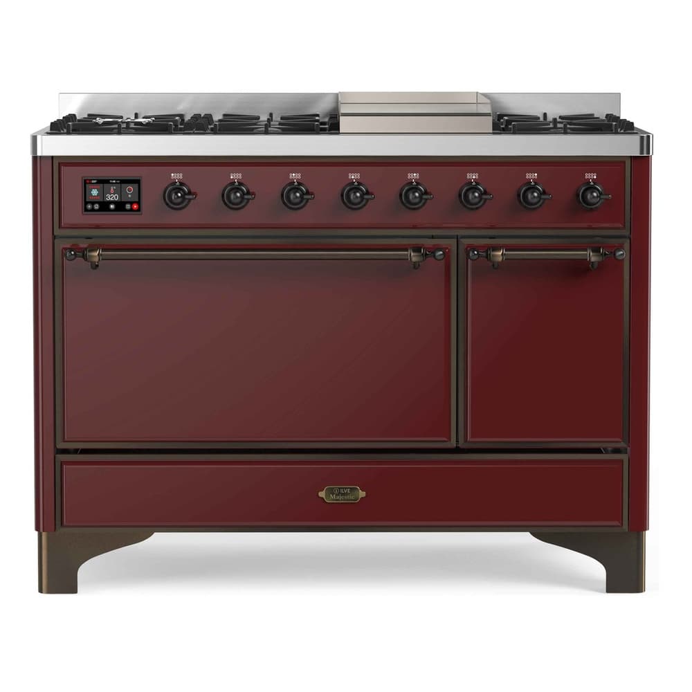 Majestic II Series 48" Dual Fuel Liquid Propane Freestanding Range