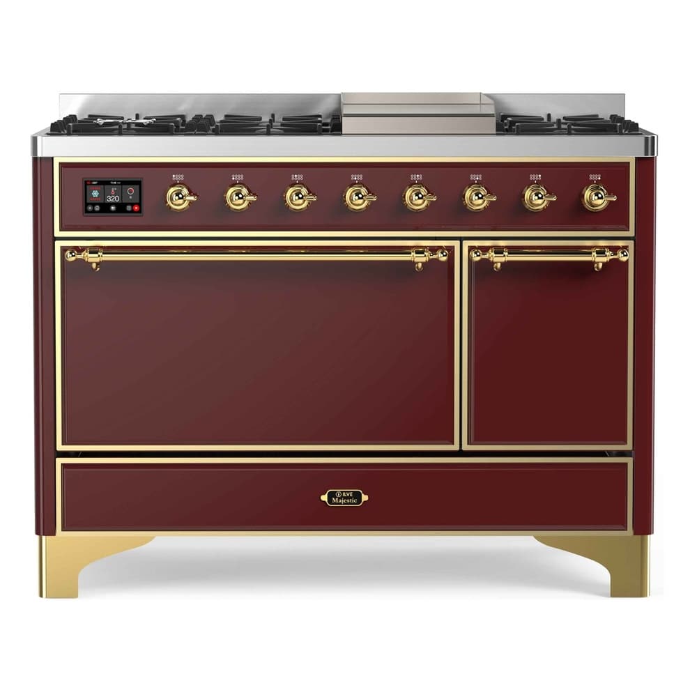 Majestic II Series 48" Dual Fuel Natural Gas Freestanding Range