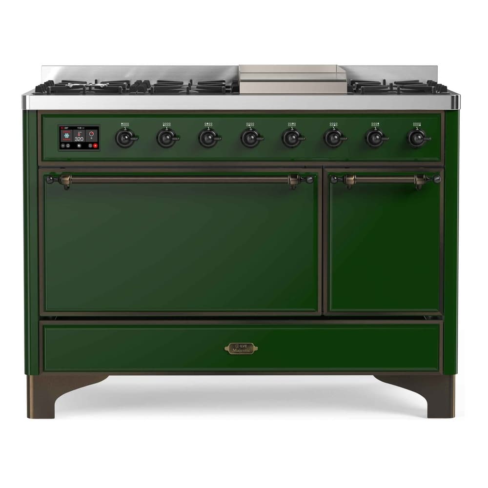 Majestic II Series 48" Dual Fuel Natural Gas Freestanding Range