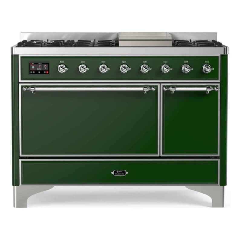 Majestic II Series 48" Dual Fuel Liquid Propane Freestanding Range