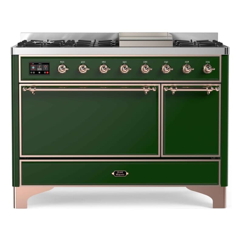 Majestic II Series 48" Dual Fuel Liquid Propane Freestanding Range