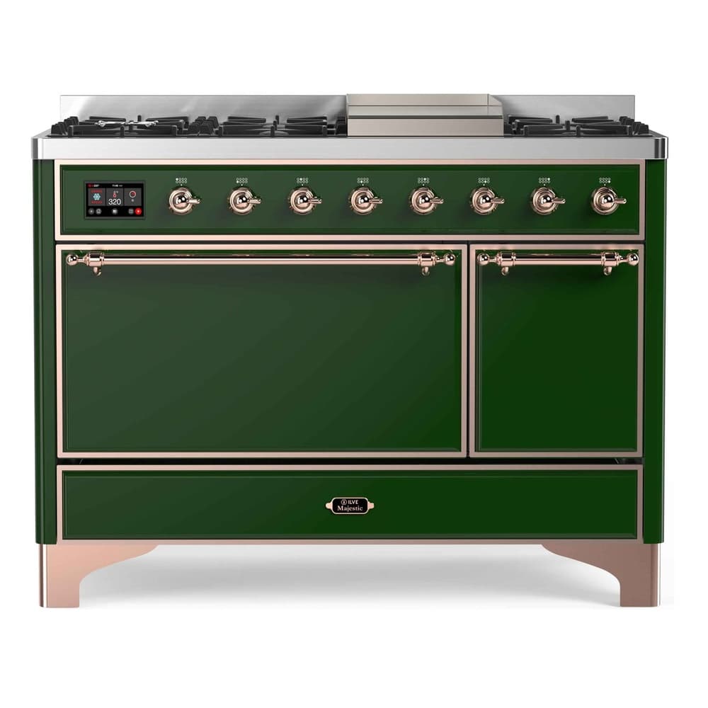 Majestic II Series 48" Dual Fuel Natural Gas Freestanding Range