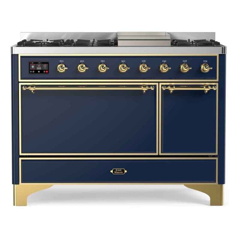 Majestic II Series 48" Dual Fuel Liquid Propane Freestanding Range