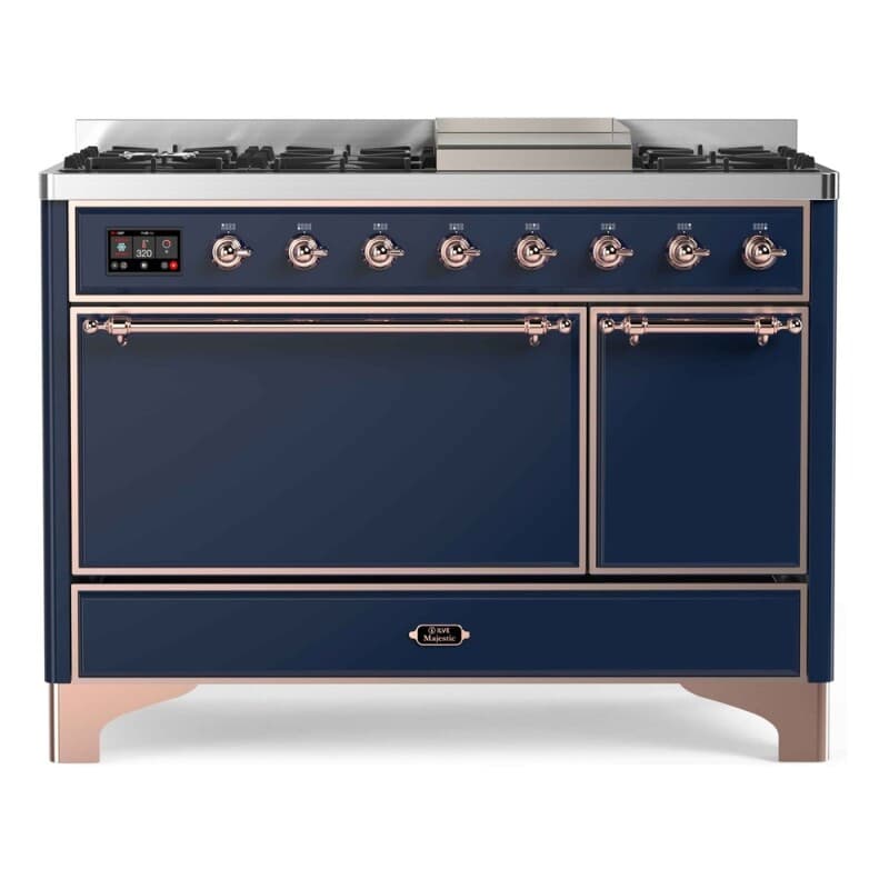 Majestic II Series 48" Dual Fuel Liquid Propane Freestanding Range