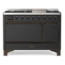 Majestic II Series 48" Dual Fuel Liquid Propane Freestanding Range view 1