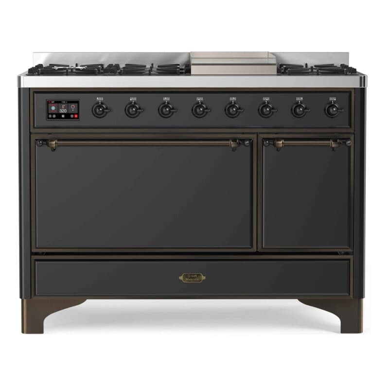 Majestic II Series 48" Dual Fuel Liquid Propane Freestanding Range