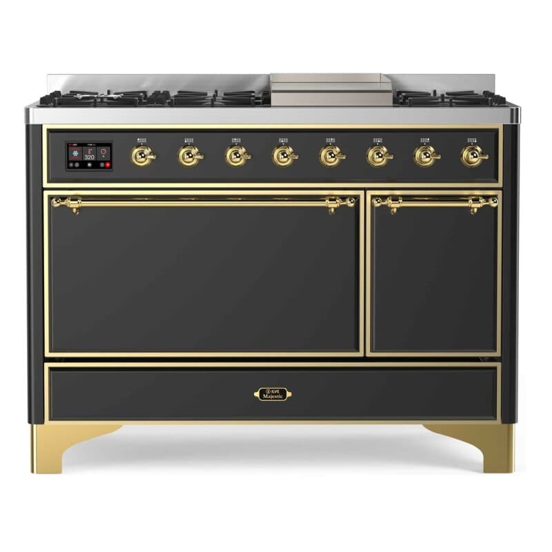 Majestic II Series 48" Dual Fuel Liquid Propane Freestanding Range