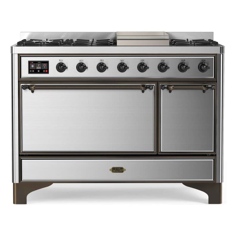 Majestic II Series 48" Dual Fuel Liquid Propane Freestanding Range