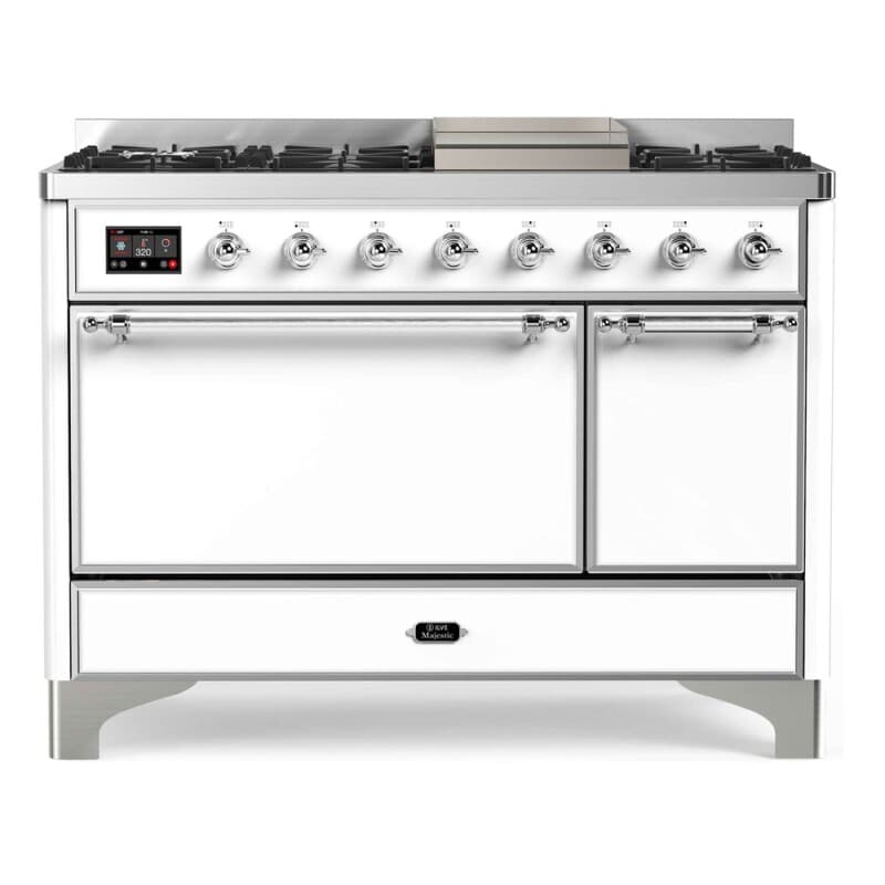 Majestic II Series 48" Dual Fuel Liquid Propane Freestanding Range