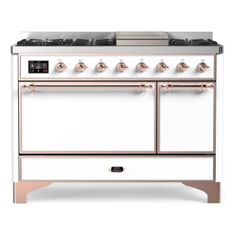 Majestic II Series 48" Dual Fuel Natural Gas Freestanding Range