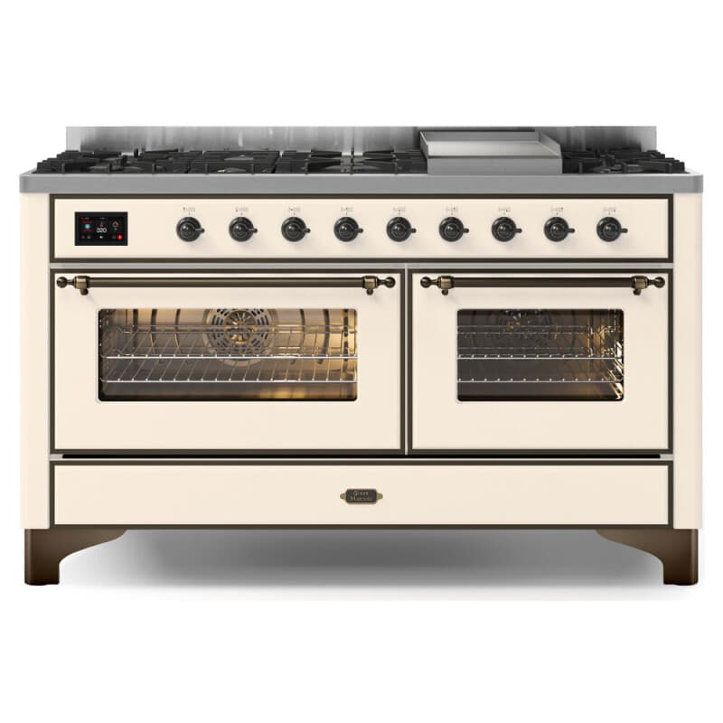 Majestic II Series 60" Dual Fuel Liquid Propane Freestanding Range