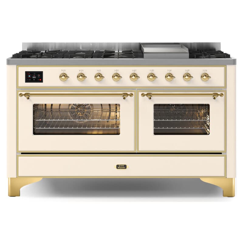 Majestic II Series 60" Dual Fuel Liquid Propane Freestanding Range