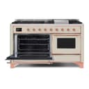 Majestic II Series 60" Dual Fuel Natural Gas Freestanding Range view 3