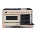 Majestic II Series 60" Dual Fuel Natural Gas Freestanding Range view 4