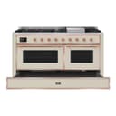 Majestic II Series 60" Dual Fuel Liquid Propane Freestanding Range view 5