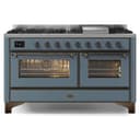 Majestic II Series 60" Dual Fuel Natural Gas Freestanding Range view 1