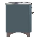 Majestic II Series 60" Dual Fuel Natural Gas Freestanding Range view 4