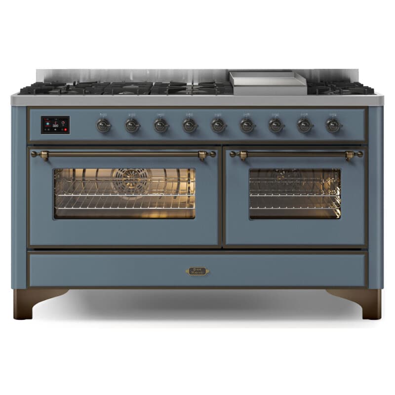 Majestic II Series 60" Dual Fuel Liquid Propane Freestanding Range