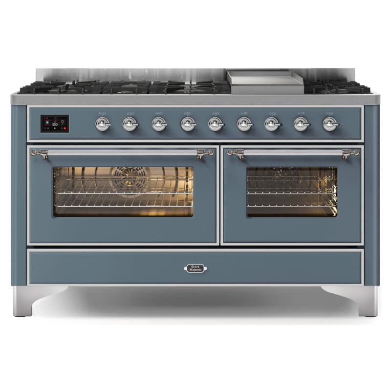 Majestic II Series 60" Dual Fuel Liquid Propane Freestanding Range