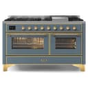 Majestic II Series 60" Dual Fuel Liquid Propane Freestanding Range view 1