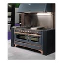 Majestic II Series 60" Dual Fuel Natural Gas Freestanding Range view 14