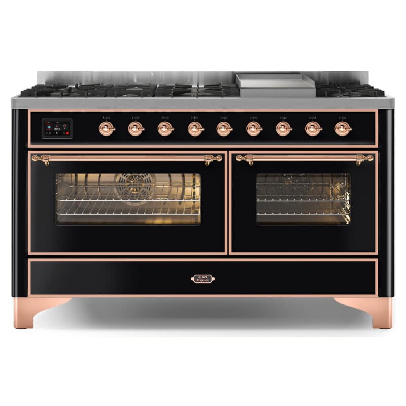 Majestic II Series 60" Dual Fuel Natural Gas Freestanding Range