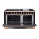 Majestic II Series 60" Dual Fuel Liquid Propane Freestanding Range view 2