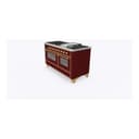 Majestic II Series 60" Dual Fuel Natural Gas Freestanding Range view 6