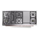 Majestic II Series 60" Dual Fuel Natural Gas Freestanding Range view 7