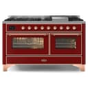 Majestic II Series 60" Dual Fuel Liquid Propane Freestanding Range view 1