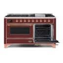 Majestic II Series 60" Dual Fuel Liquid Propane Freestanding Range view 4