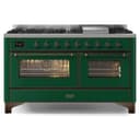 Majestic II Series 60" Dual Fuel Natural Gas Freestanding Range view 1