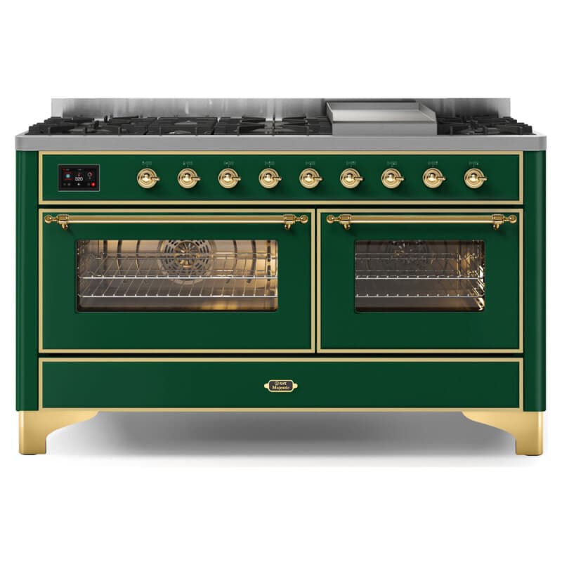 Majestic II Series 60" Dual Fuel Natural Gas Freestanding Range