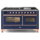 Majestic II Series 60" Dual Fuel Liquid Propane Freestanding Range view 1
