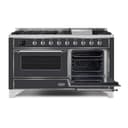 Majestic II Series 60" Dual Fuel Liquid Propane Freestanding Range view 4
