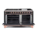 Majestic II Series 60" Dual Fuel Natural Gas Freestanding Range view 2