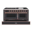 Majestic II Series 60" Dual Fuel Natural Gas Freestanding Range view 5