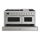 Majestic II Series 60" Dual Fuel Natural Gas Freestanding Range view 5