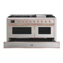 Majestic II Series 60" Dual Fuel Natural Gas Freestanding Range view 5