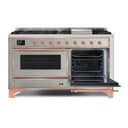Majestic II Series 60" Dual Fuel Liquid Propane Freestanding Range view 4