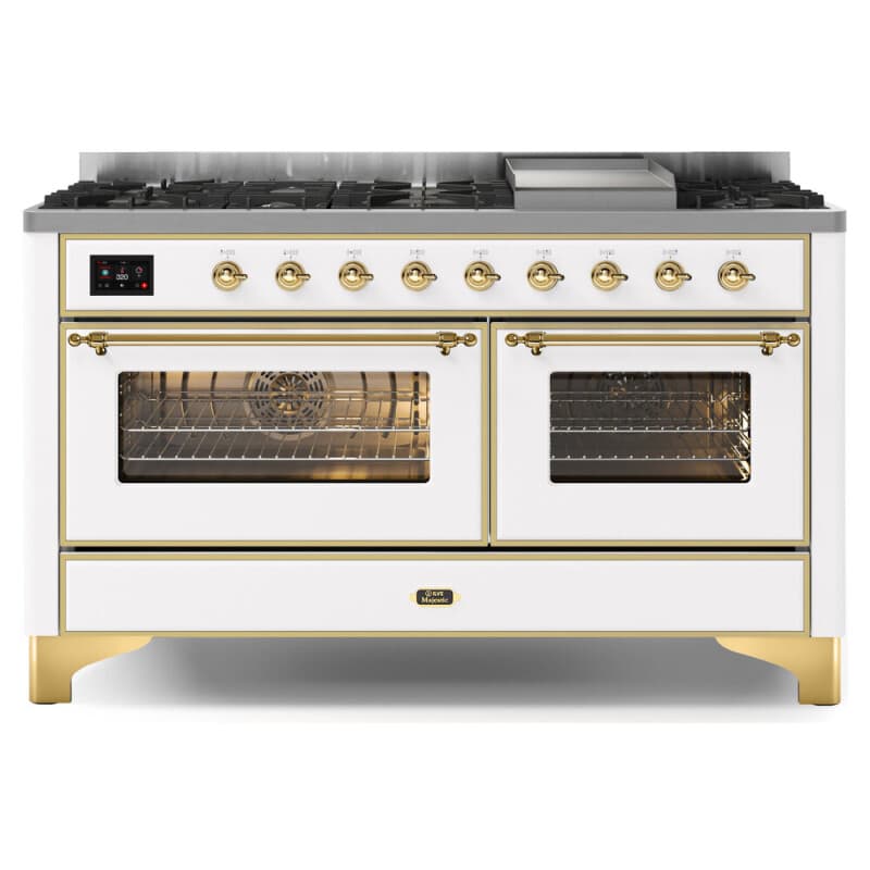 Majestic II Series 60" Dual Fuel Natural Gas Freestanding Range
